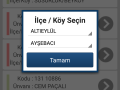 İlçe Köy Seçimi